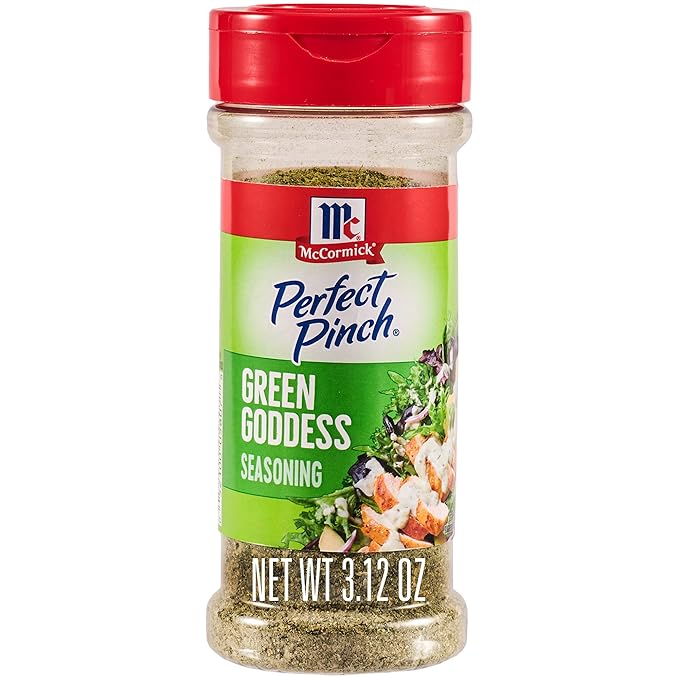 McCormick Perfect Pinch Seasoning, Green Goddess, For Adding Tangy, Herby Flavor to Chicken