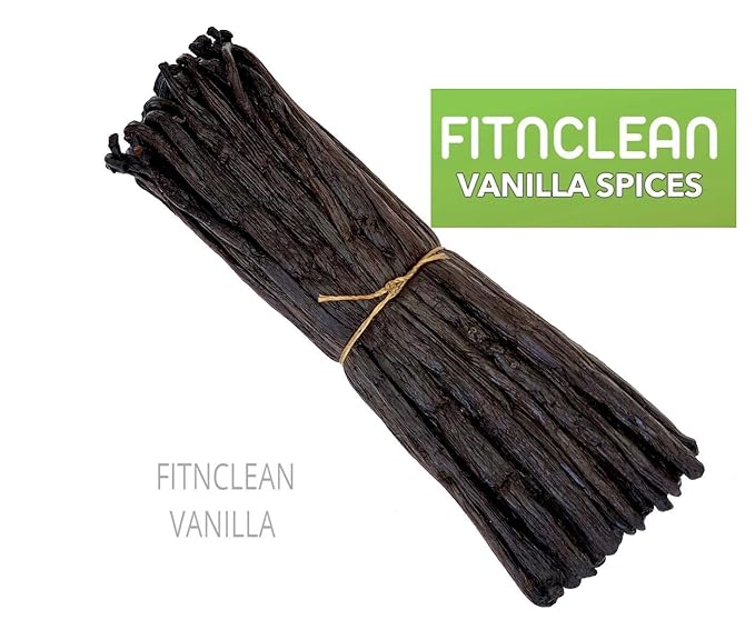 16oz Organic Vanilla Beans Grade A Madagascar Bourbon. Certified USDA Organic. Bulk 6"-8" for