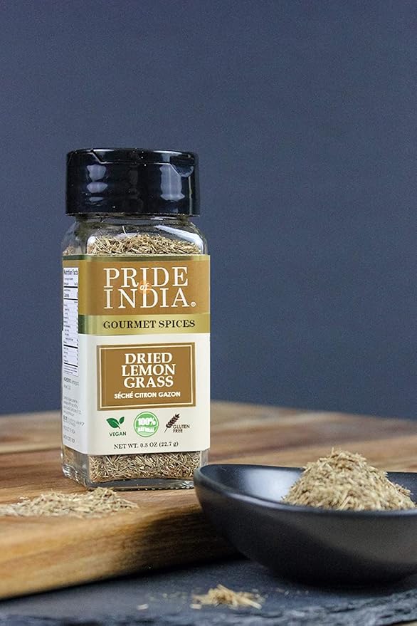 Pride of India – Lemongrass Fine Cut & Sifted – Ideal for Cooking & Drinks – Perfect seasoning for