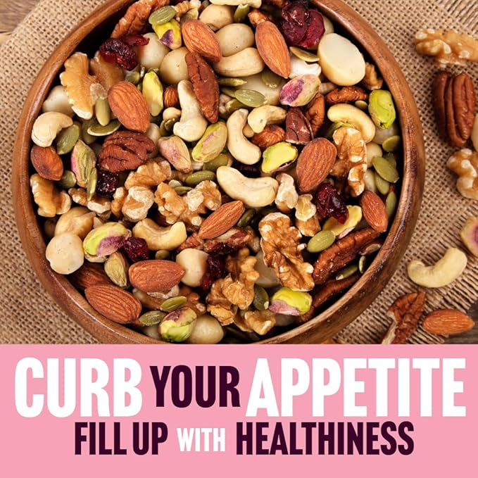 Daily Gourmet Nuts - Unsalted Mixed Nuts Snack Packs/Individually Wrapped Snacks/Nut Snacks/No