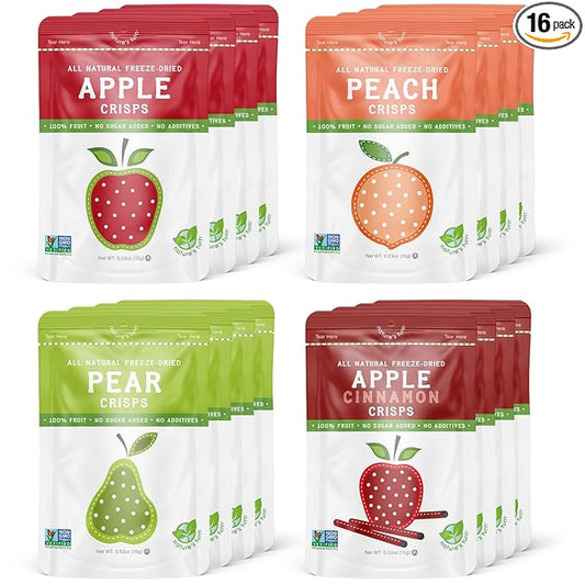 Nature’s Turn Freeze-Dried Fruit Crisps –Healthy, Gluten-Free,Crispy & Delicious,Plant-Based