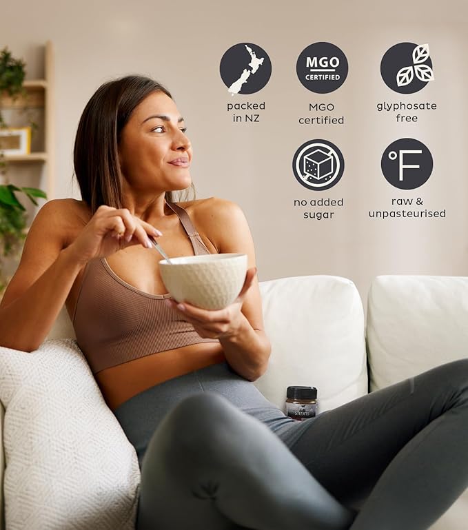 Steens Manuka Honey - MGO 830+ - Pure & Raw 100% Certified UMF 20+ Manuka Honey - Bottled and