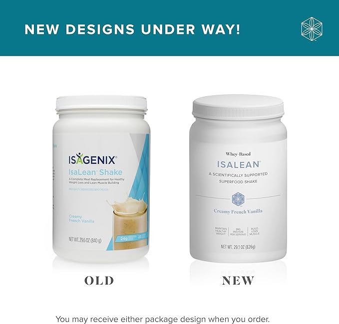 IsaLean Protein Shake - Complete Superfood Meal Replacement for Maintaining Healthy Weight and Lean