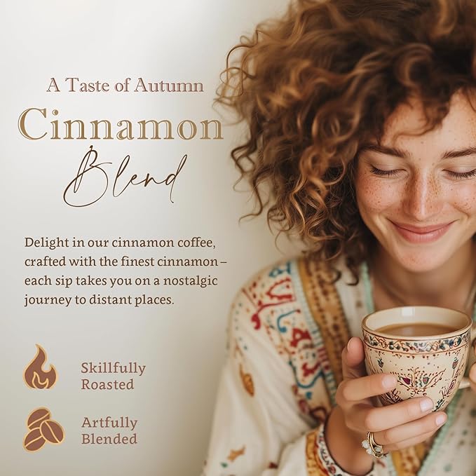 Cinnamon Flavored Whole Bean Coffee ??100% Arabica, Single Origin, Medium Roast, Naturally