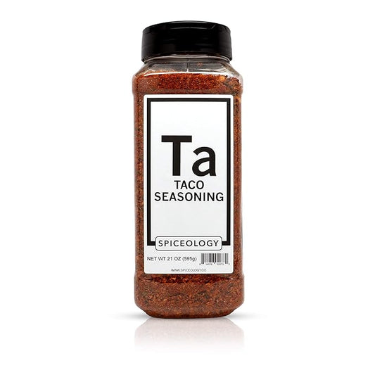 Spiceology - Taco Seasoning - Mexican Spice Blend - Use On: Tacos, Fajitas, Enchiladas, Tortilla