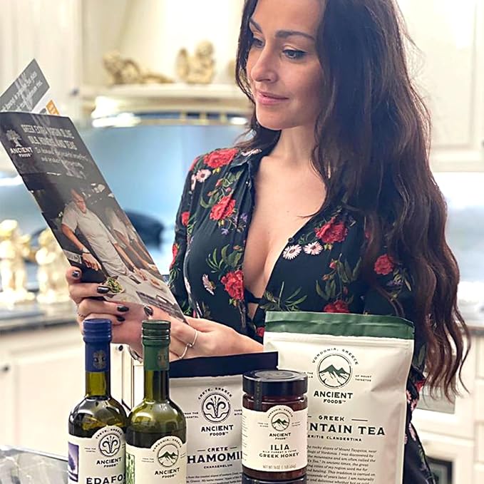 Ancient Foods Keros Greek Organic Extra Virgin Olive Oil ??Fresh, Cold Pressed Olive Oil from