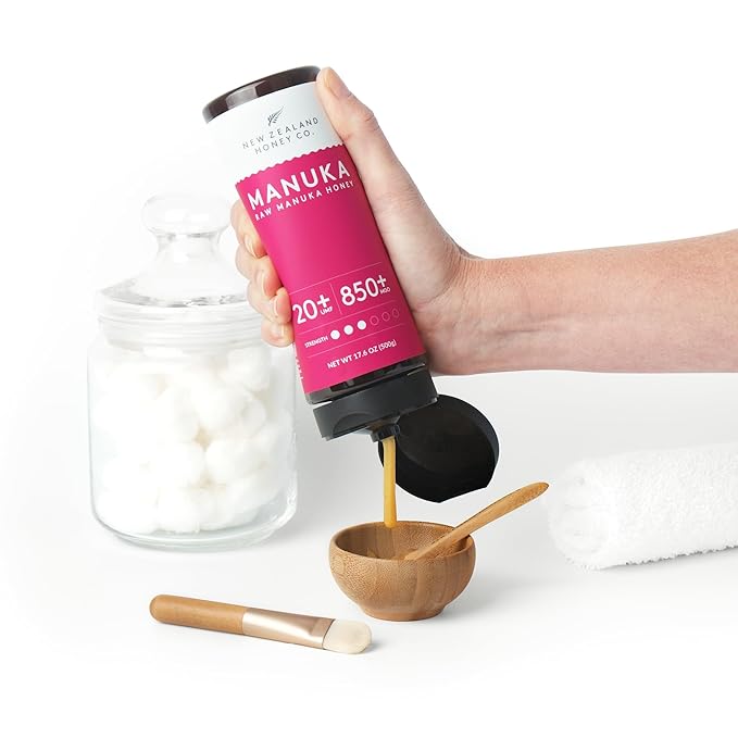 New Zealand Honey Co. Pure Manuka Honey UMF 20+ Squeezy | 500g | 17.6oz | Squeezable UMF Manuka