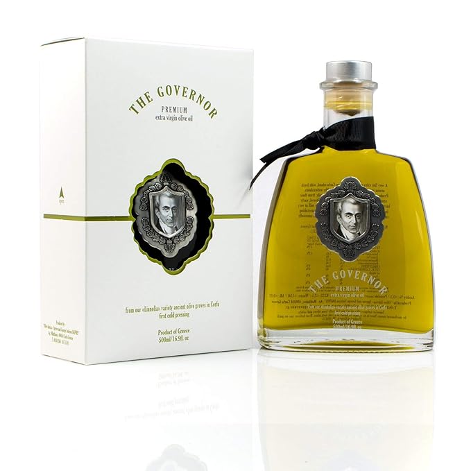 The Governor Premium Extra Virgin Olive Oil - Unfiltered, Cold-Pressed, Single Origin Lianolia