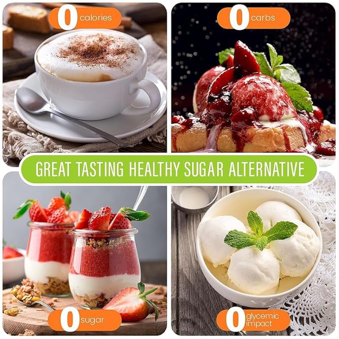 Stevia Select Liquid Stevia Drops - Zero Calorie Sweetener - All Natural Stevia Extract Sweetener