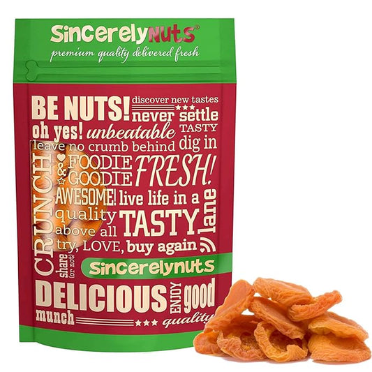 Sincerely Nuts - Dried Jumbo California Apricots | Two Lb. Bag | Dehydrated | Sweet Gourmet