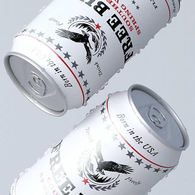 Free Bird Southern Still Spring Water - 12 Pack, 12oz Cans, Zero Calories, Crisp & Clean Pure