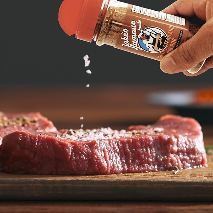 Jake's Righteous Rubs Tri Tip, Steak & Rib Rub Seasoning, 5 Oz, for Chicken, Ribs, Beef, Turkey