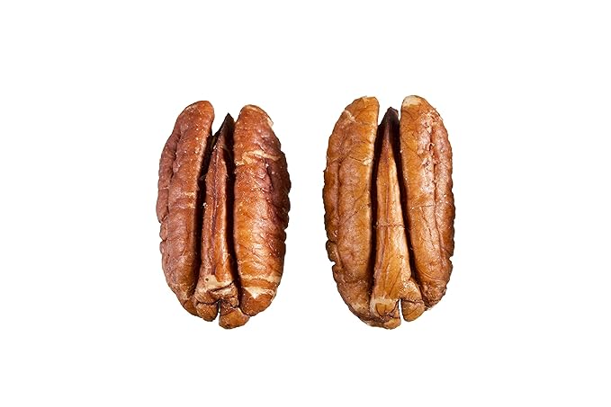 La Nogalera Organic - USDA and CCOF Certified Organic Shelled Pecan Halves in 2 pound bag. Pecan