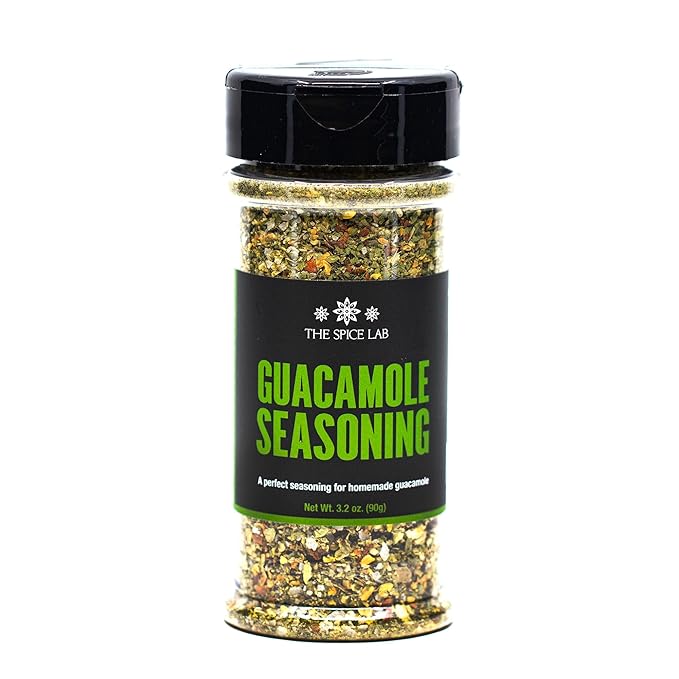 The Spice Lab Guacamole Mix Seasoning for Avocado - Shaker Jar - Perfect for Your Guacamole