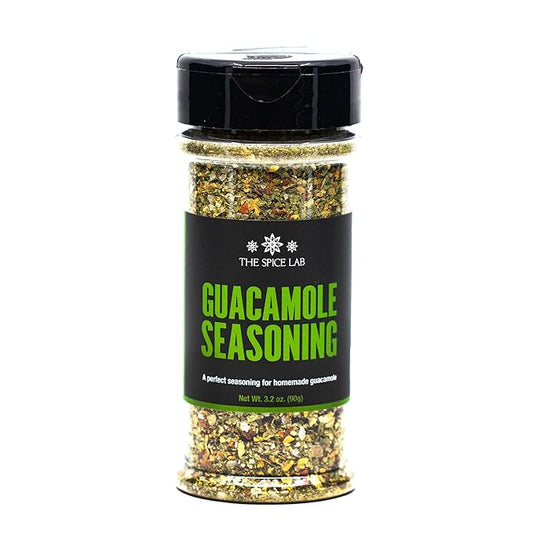 The Spice Lab Guacamole Mix Seasoning for Avocado - Shaker Jar - Perfect for Your Guacamole