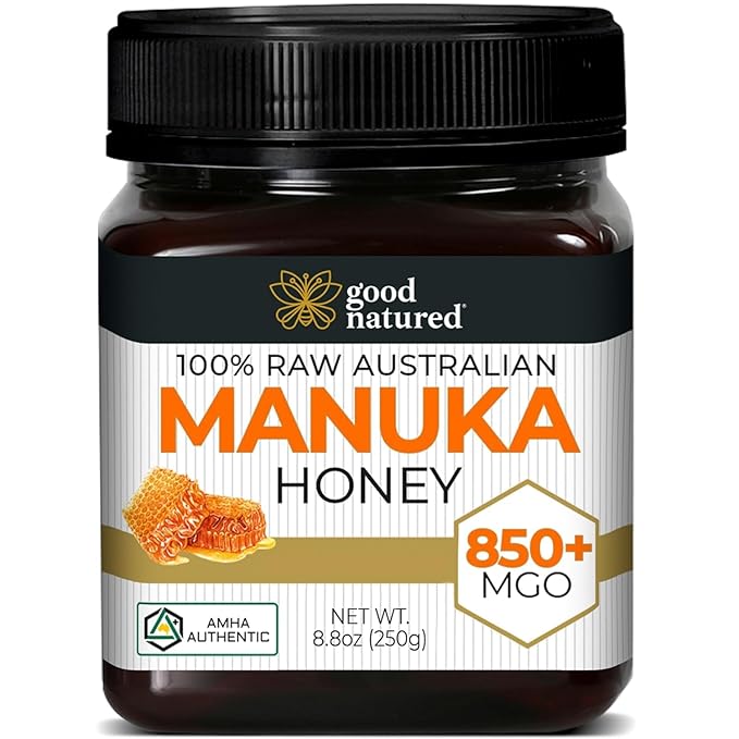 Good Natured Manuka Honey (MGO 850+) - High Grade Raw Manuka Honey Medical Grade, Non-GMO