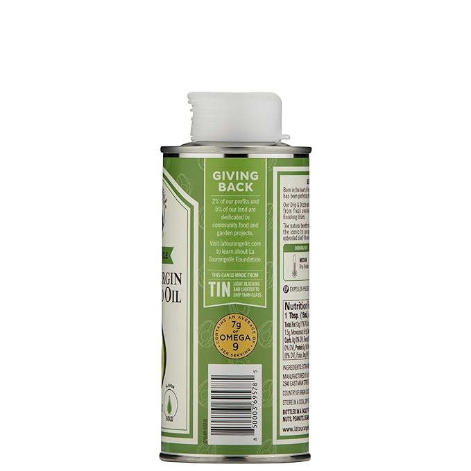 La Tourangelle, Extra Virgin Avocado Oil, Full Flavor from Premium Avocados, Medium Heat, 8.45 Fl Oz