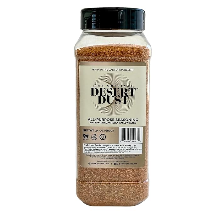 Desert Dust All-Purpose Seasoning ??Smoky, Earthy & Sweet with Organic Date Sugar | Versatile Rub