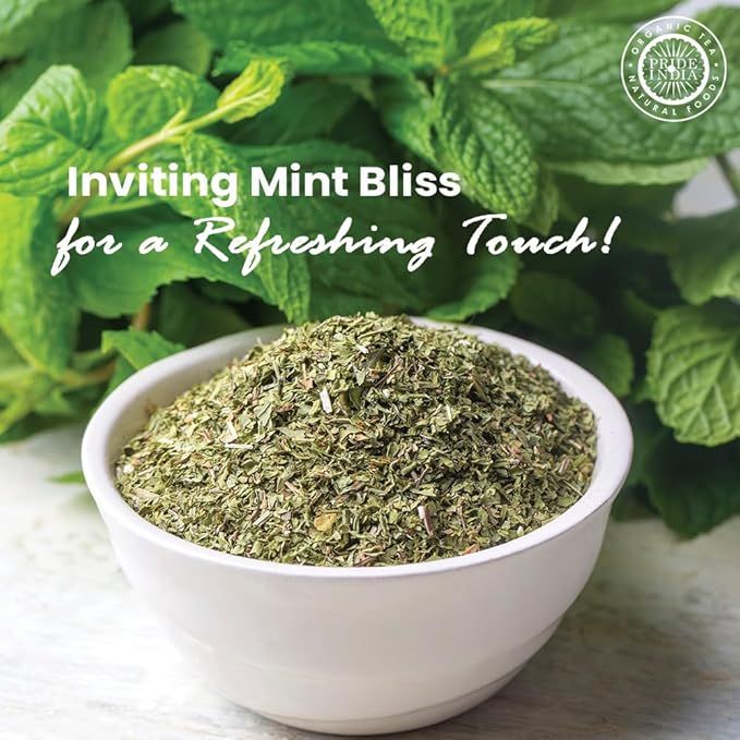 Pride of India ??Mint Leaf Whole ??Cut & Sifted for Convenience of Use ??Good for Culinary Uses