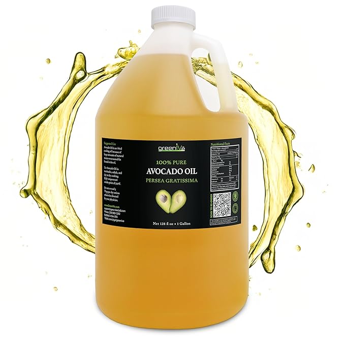GreenIVe Avocado Oil Naturally Grown 100% Pure Natural without Additives, Clean, Cold Pressed