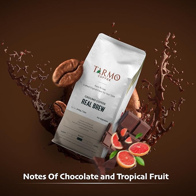 TARMO - REAL BREW | Low Acid 100% ARABICA Ground Coffee | Specialty Vietnamese Coffee | Single