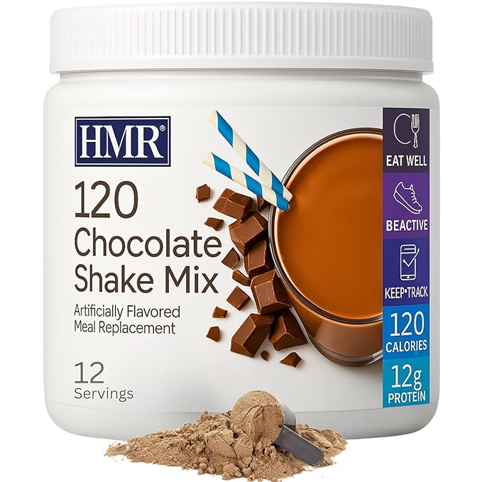 HMR 120 Chocolate Shake Meal Replacement Powder | Chocolate Shake Mix to Support Healthy Weight