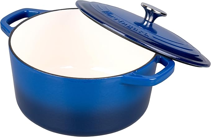Enameled Cast Iron Dutch Oven Pot with Lid, for Bread Baking, Round Bread Oven- include Sourdough