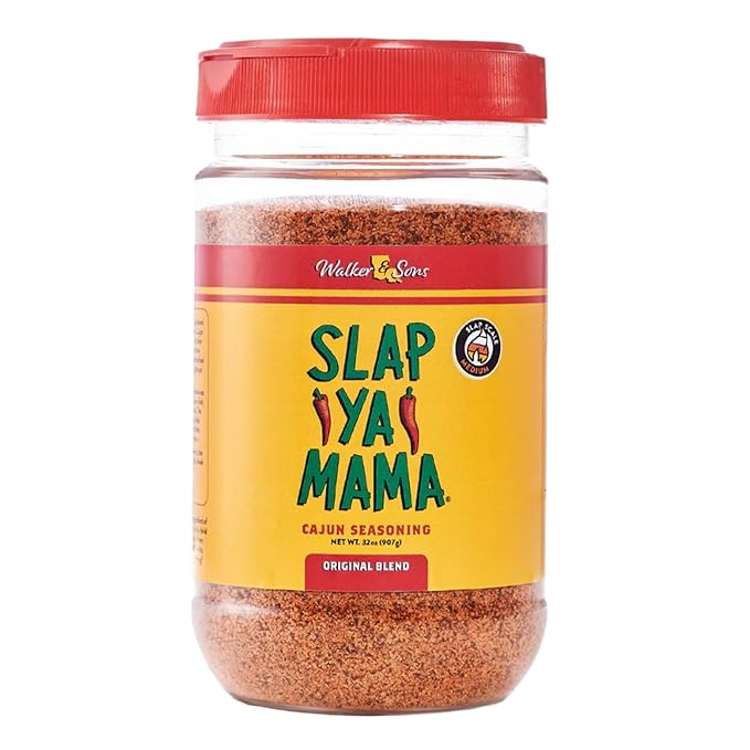 Slap Ya Mama Cajun Seasoning from Louisiana, Original Blend, No MSG and Kosher, 32 Ounce (Pack of 1)