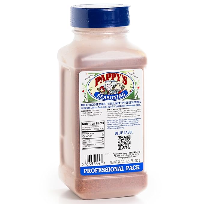 Pappy's Choice Seasonings - Less Salt. Perfect for bbq and smoked brisket, steak, beef, chicken