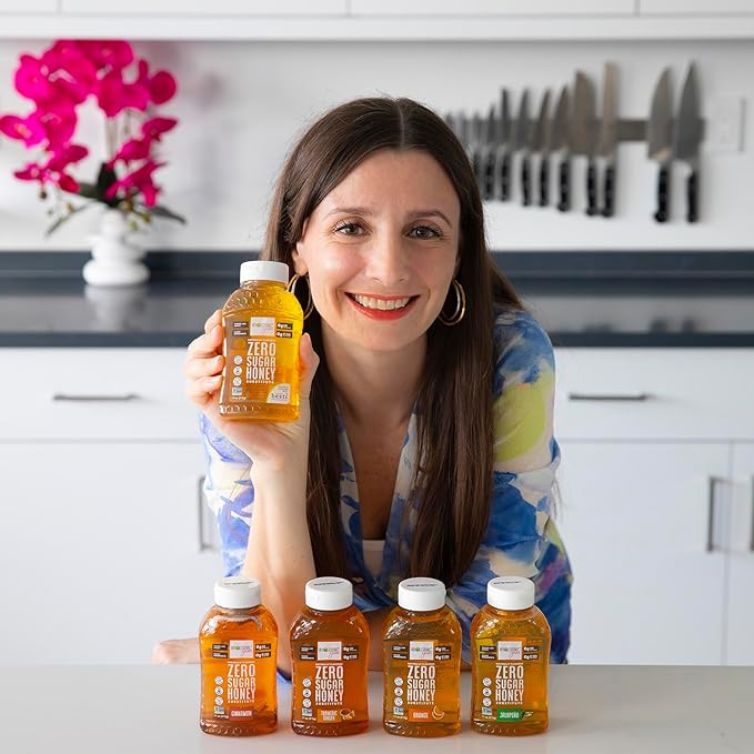 Wholesome Yum Cinnamon Zero Sugar Honey Substitute (Keto) - Natural Sugar Free Honey Alternative