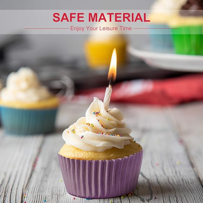 Zonon 1000 Counts Cupcake Liners for Baking Liners Paper Cupcake Wrappers Bulk Cup Cake Cases