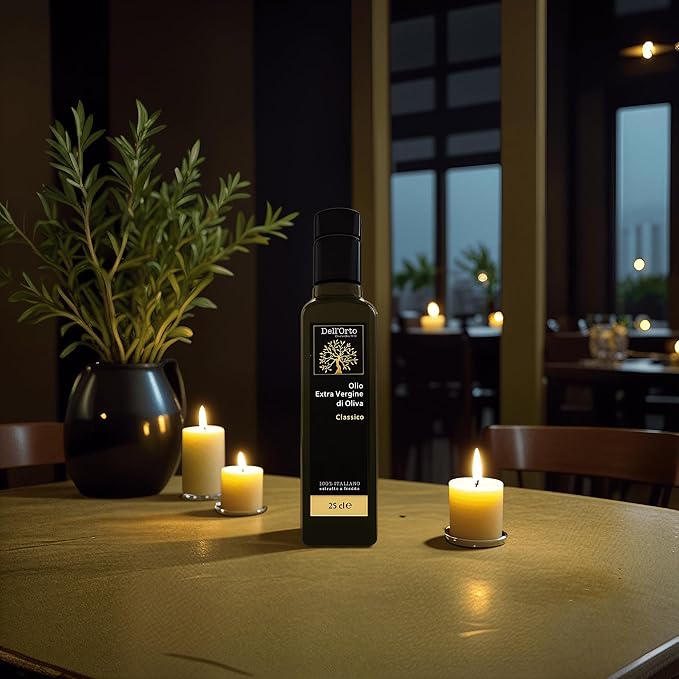 Dell'Orto Classic Ultra Premium Extra Virgin Olive Oil (250ml) | Award-Winning, First Cold Pressed