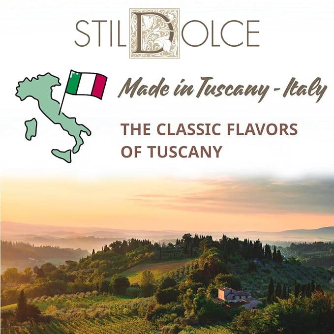 Stildolce Semi-Soft Original Almond Italian Biscotti Cookies | Made in Tuscany, Italy| Classic