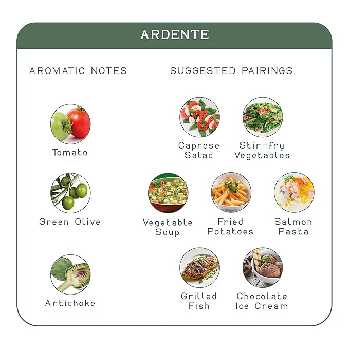 Entimio Ardente +600 mg/kg Polyphenol Rich Organic Extra Virgin Olive Oil, New 2024-2025 Early