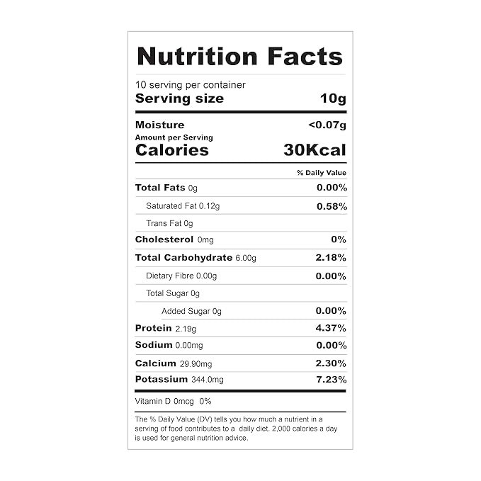 SHROOTS Dehydrated Cauliflower Flakes | 100% Natural, Freshly Dried, Preservative-Free | Perfect
