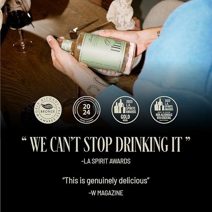 Tilden Cocktails Lacewing,Multi Award Winning Non-Alcoholic Cocktail, Vegan and No Sugar Added