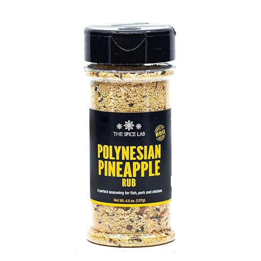 The Spice Lab Polynesian Pineapple Rub - Sweet & Savory Teriyaki seasoning - Pineapple Seasoning