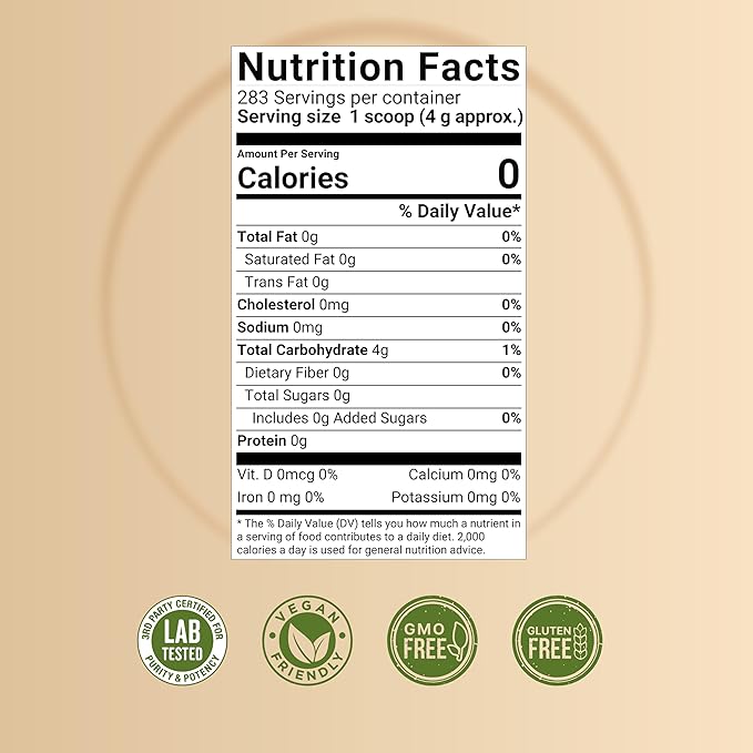 NatureBell Allulose Sweetener, 2.5 Lbs | Keto & Vegan-Friendly, White Sugar Substitute | 0 Calorie