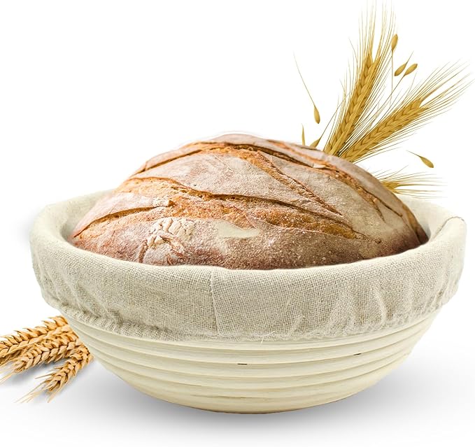 Banneton Bread Proofing Basket Sourdough Proofing Basket for Beginners & Professional Bakers