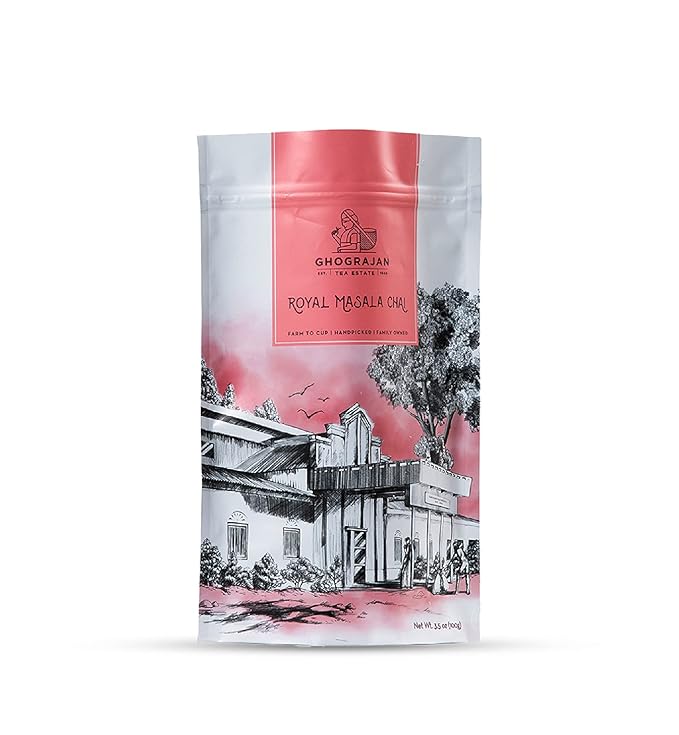 Loose Leaf Chai Tea (200+ Cups) - Fresh Harvest - Assam CTC Black Tea Blended with Cinnamon