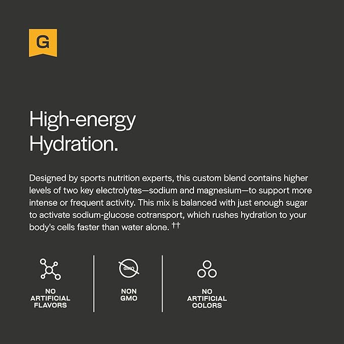 Gainful Hydration + Caffeine Powder Packets with Key Electrolytes Magnesium & Sodium + L Theanine
