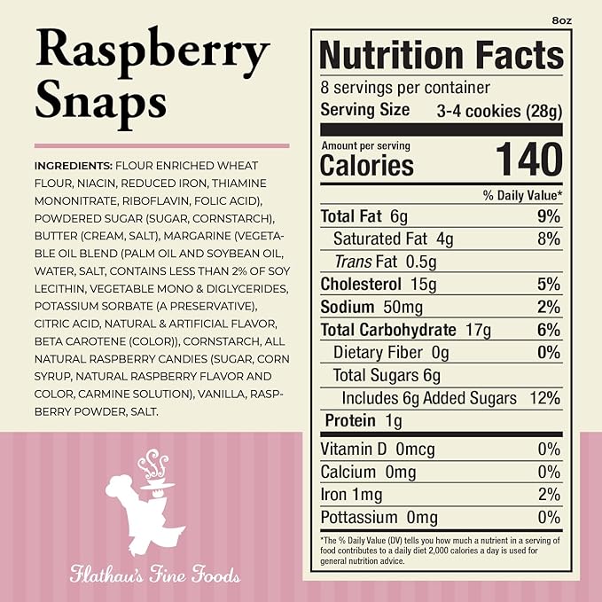 Flathau's Fine Foods, Gourmet Shortbread Cookies, Handcrafted All Natural Artisan Bites