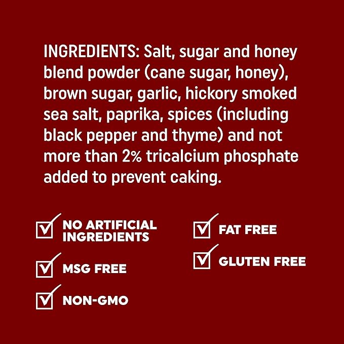 Fire & Smoke Society Honey Garlic BBQ Rub | BBQ Seasonings and Rubs for Smoking and Grilling |