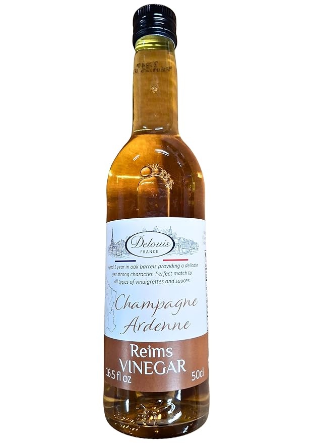 Delouis Champagne-Ardenne Reims Vinegar (16.9 fl oz) – French Champagne Vinegar from Reims, France