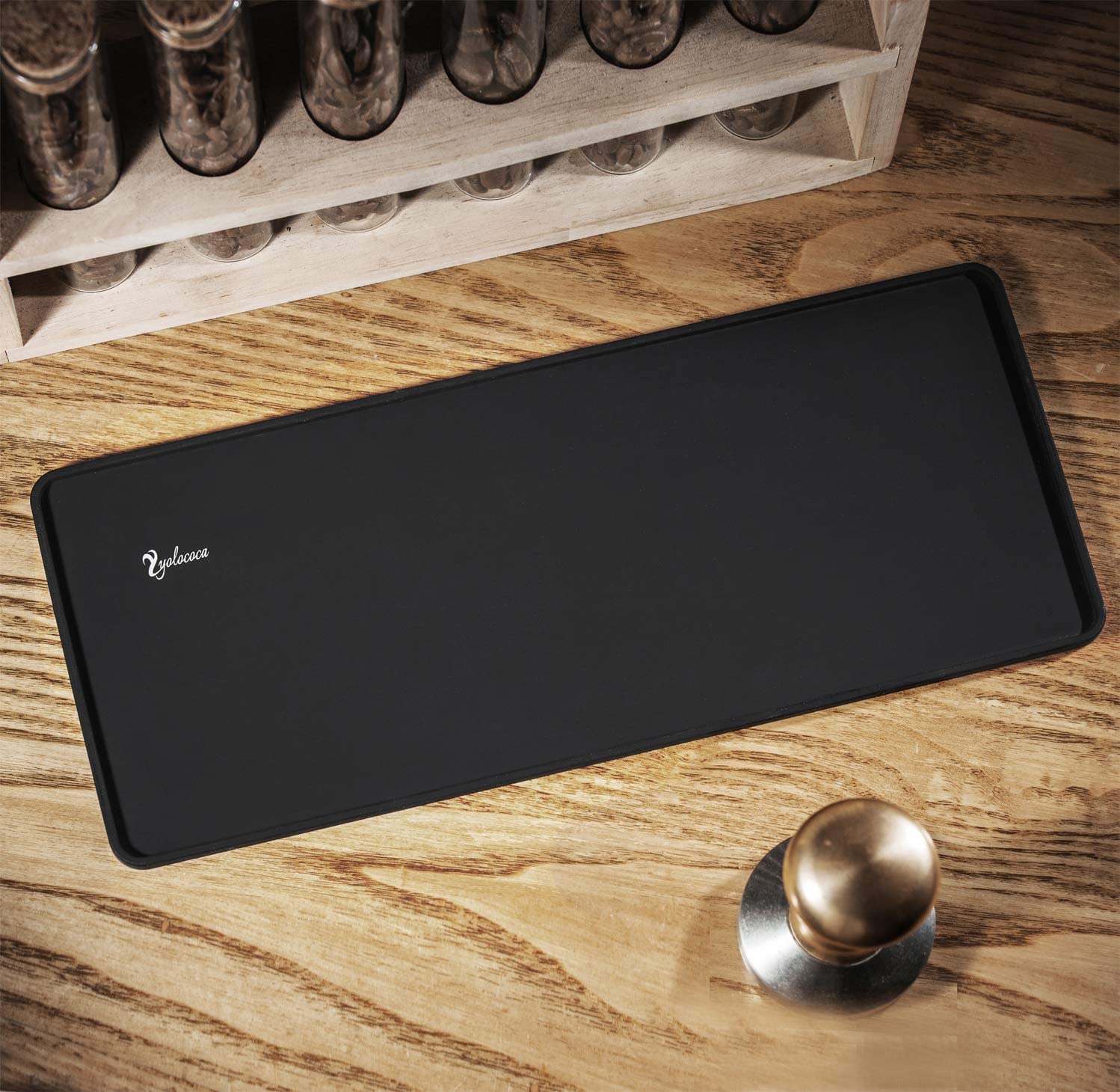 Yolococa Tamper Mat Espresso Tamping Mat Food Grade Non-Slip Coffee Pad Tamp Station Espresso
