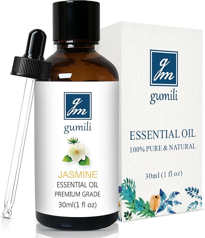 Jasmine Essential Oil, Fragrance Oil Scent Oils for Soap, Dryer Balls, Diffusers, Laundry, Bath