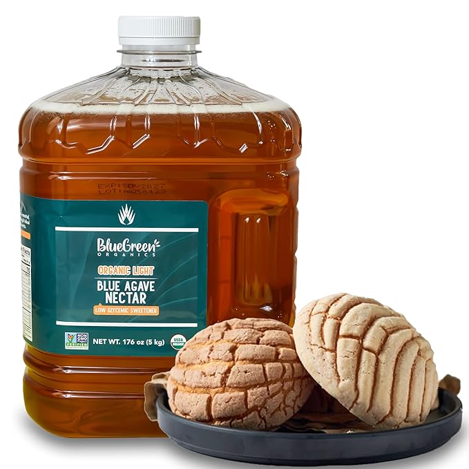 BLUE GREEN ORGANICS, Agave syrup, Gluten Free, Organic, Sweetener, teas, coffees, pancakes or any