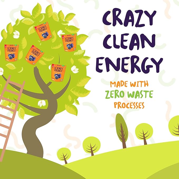 Looney Pruney Pitted Dried Prunes for the Entire Family | Always California-Grown | Kosher | No