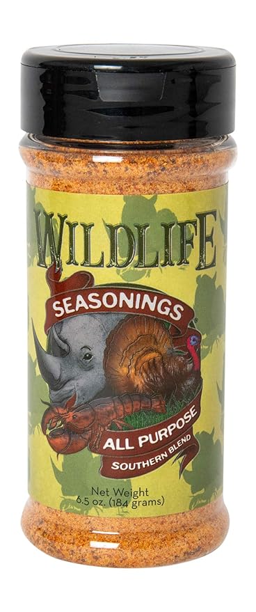 Wildlife Seasonings All Purpose Southern Blend - Versatile Meat Seasoning for Steak, Poultry, and