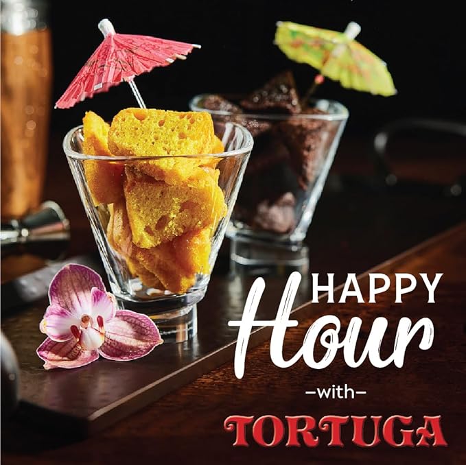 TORTUGA Caribbean Flor de Cana Rum Cake - 16 oz Rum Cake - 2 Pack - The Perfect Premium Gourmet